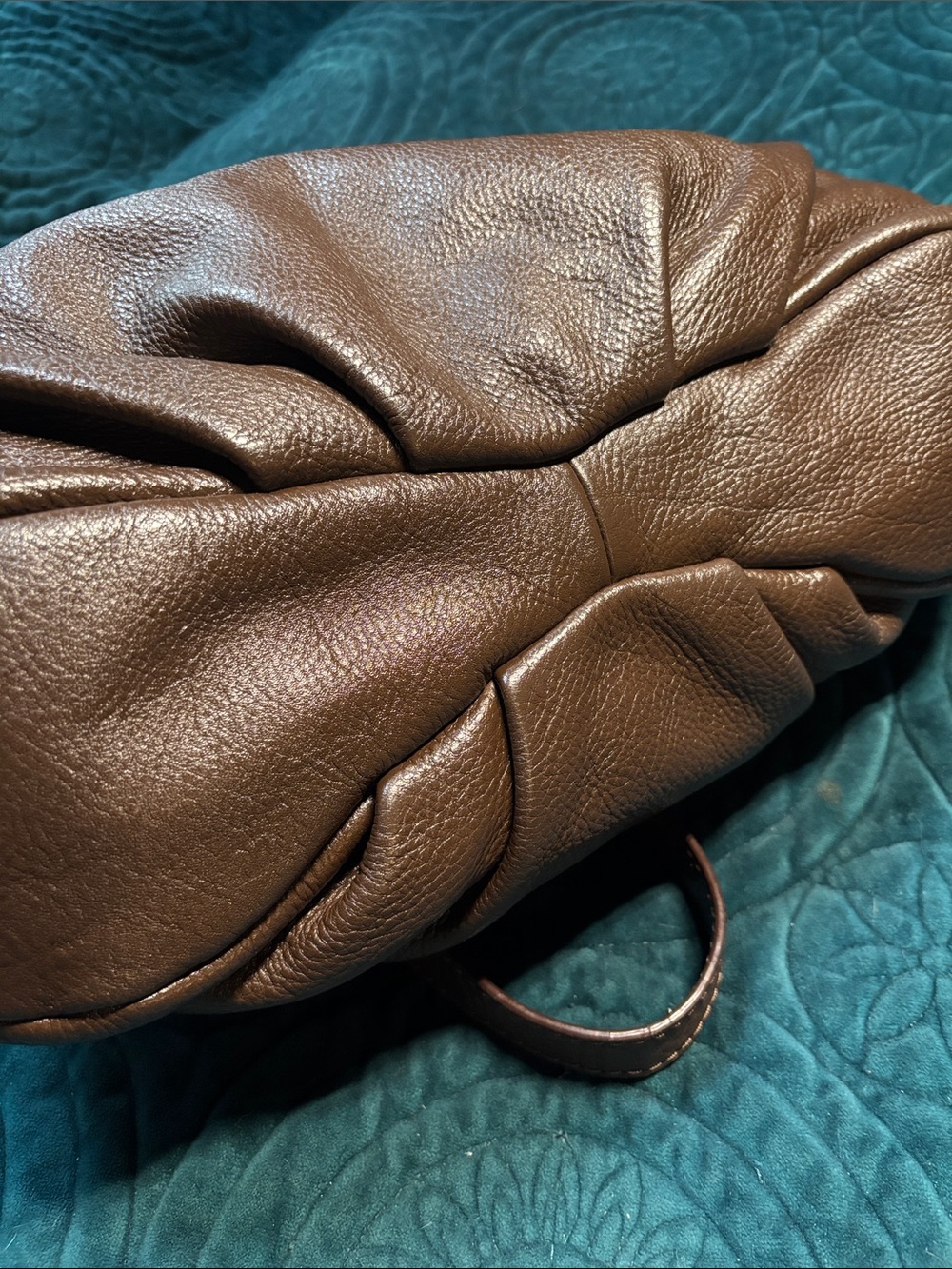 Marc By Marc Jacobs Chocolate Brown Pebbled Leather Crossbody - Picture 4 of 11